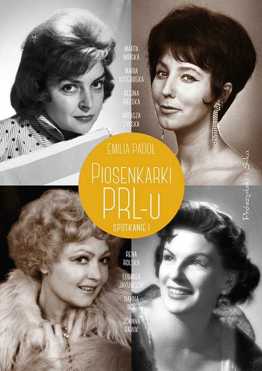 "Piosenkarki PRL-u" - okładka książki