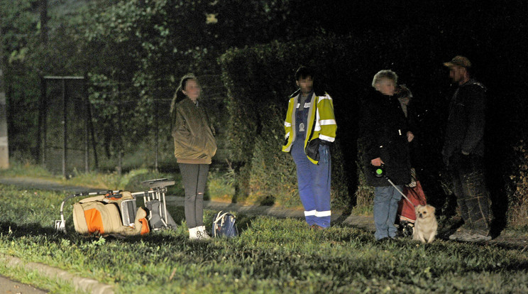 Babakocsiban tolta gyermekét az anya, amikor az ámokfutó elcsapta őket, majd gondolkodás nélkül elmenekült / Fotó: MTI-Mihádák Zoltán