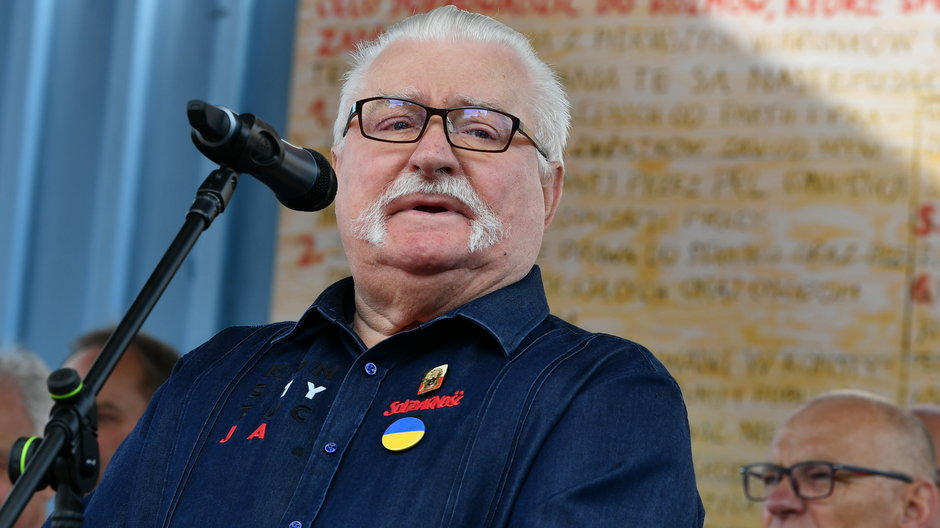 Lech Wałęsa w sierpniu 2023 r.