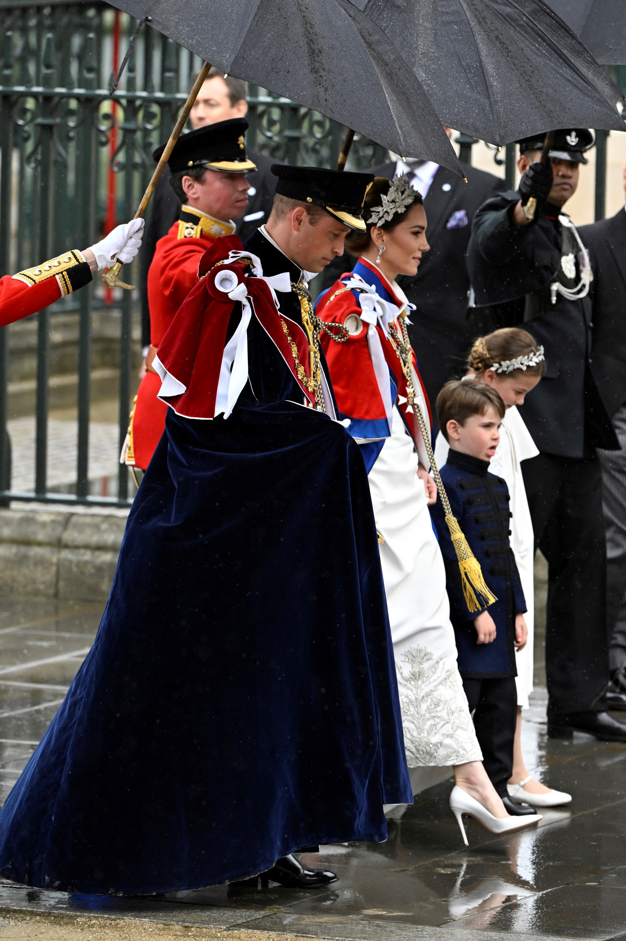 Princezná Kate na korunovácii Karola III.