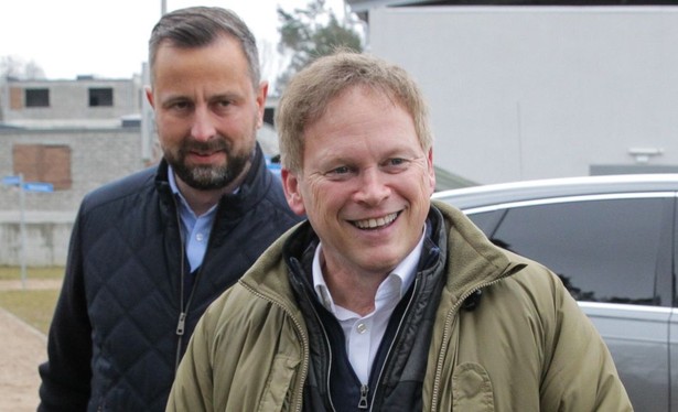 Grant Shapps i Władysław Kosiniak-Kamysz