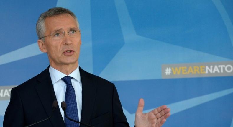 NATO Secretary General Jens Stoltenberg says Russia's actions in Ukraine are to blame for deteriorating ties
