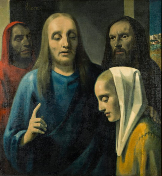 "Chrystus i jawnogrzesznica". Obraz, który doprowadził do zdemaskowania van Meegerena.