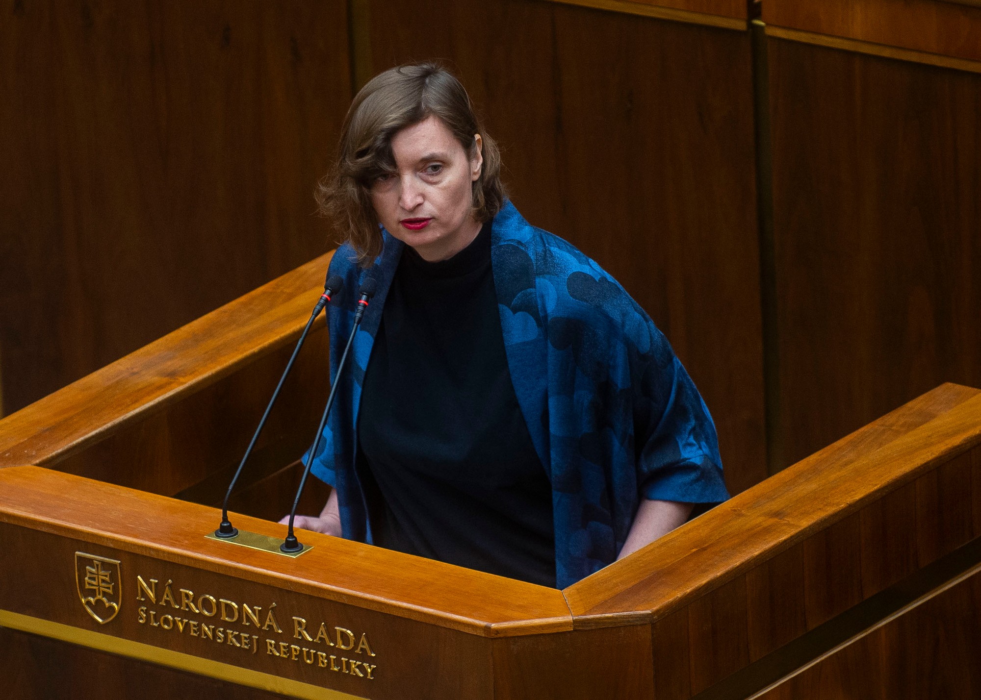 Poslankyňa NRSR Lucia Plaváková (Progresívne Slovensko).