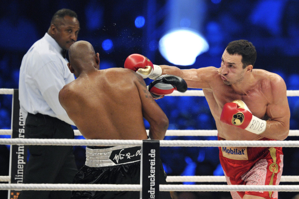 SWITZERLAND BOXING KLITSCHKO THOMPSON