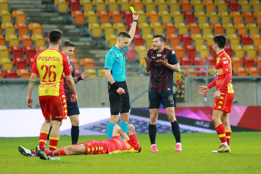 12.03.2021 JAGIELLONIA BIALYSTOK - POGON SZCZECIN PKO BANK POLSKI EKSTRAKLASA PILKA NOZNA