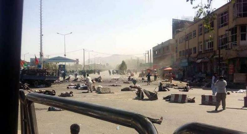 At least 61 dead, 207 wounded in Kabul demonstration attack