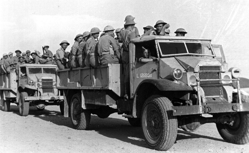 Chevrolet C60 używany w Samodzielnej Brygadzie Strzelców Karpackich