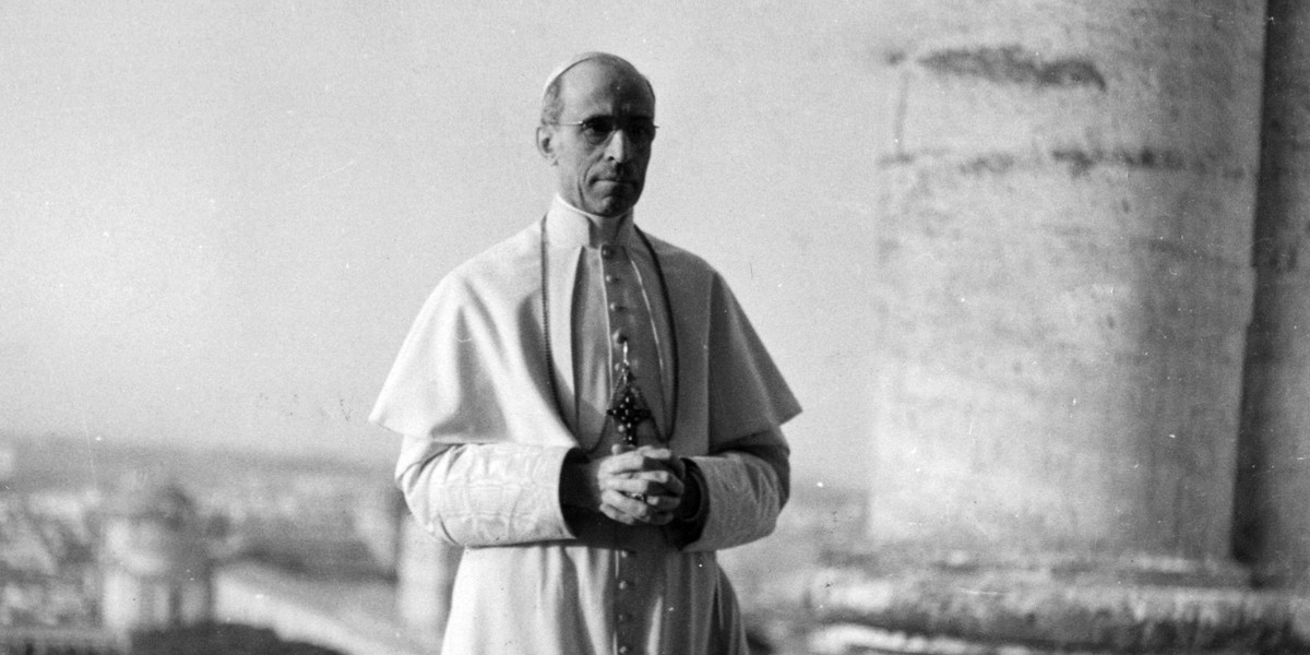 Pius XII, jeden z budzących największe kontrowersje papieży. 