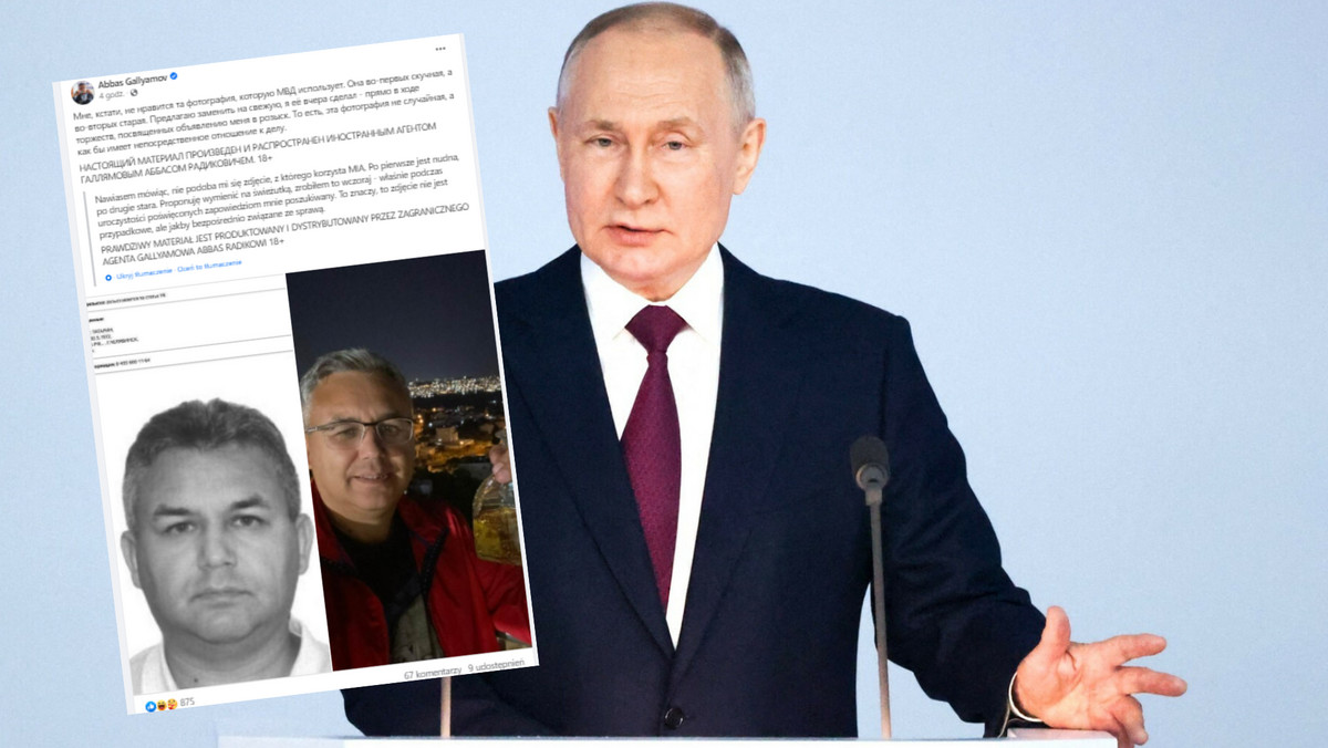 Politolog Abbas Galiamow pisał przemówienia dla Putina. Ściga go Kreml