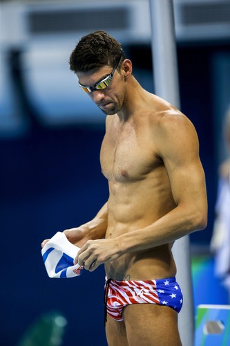 Michael Phelps dobrze wygląda nie tylko w wodzie