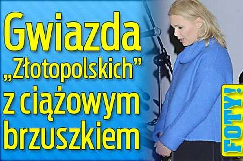 Stużyńska pokazała brzuszek