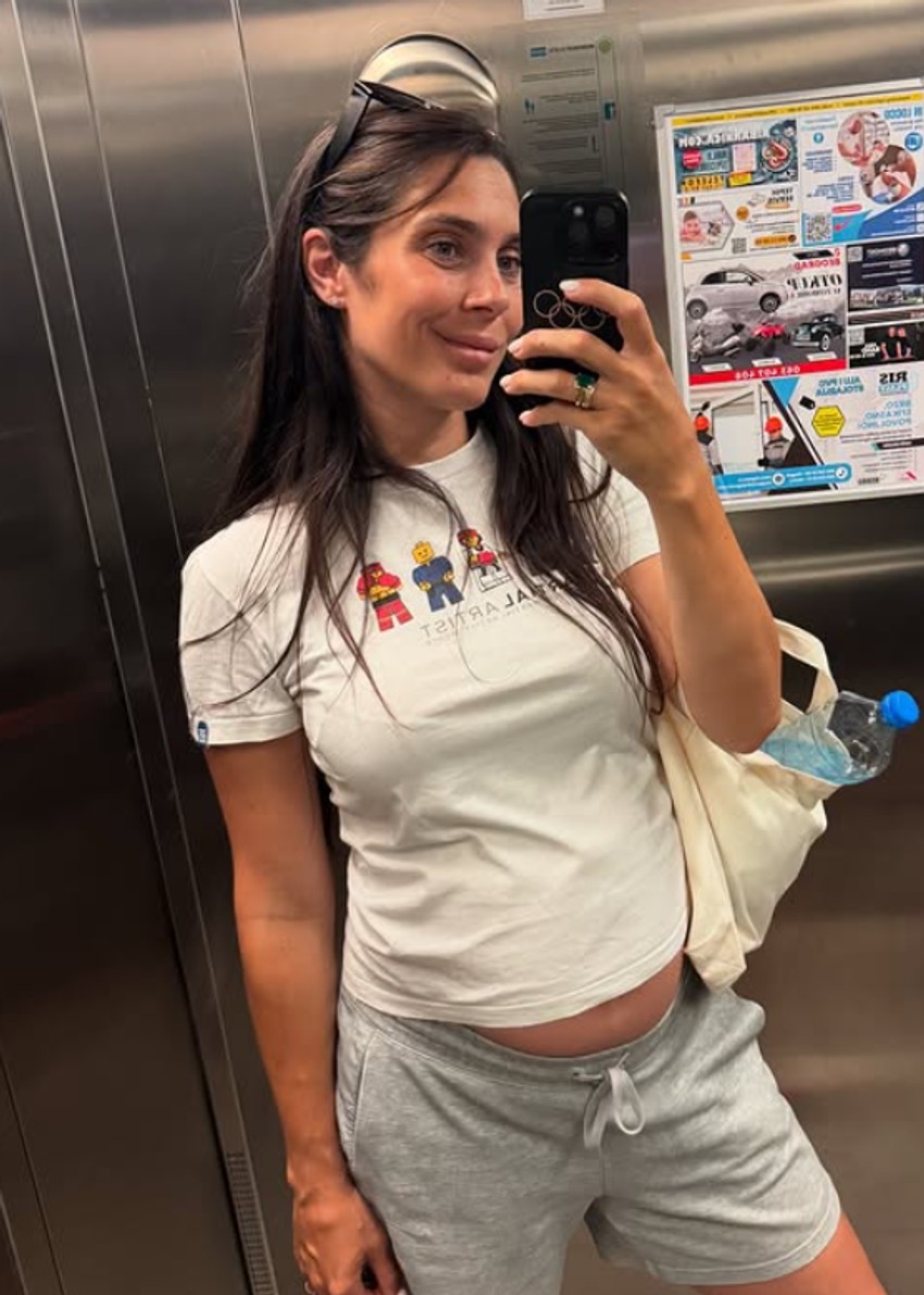 Milica Mandić u sedmom mesecu trudnoće