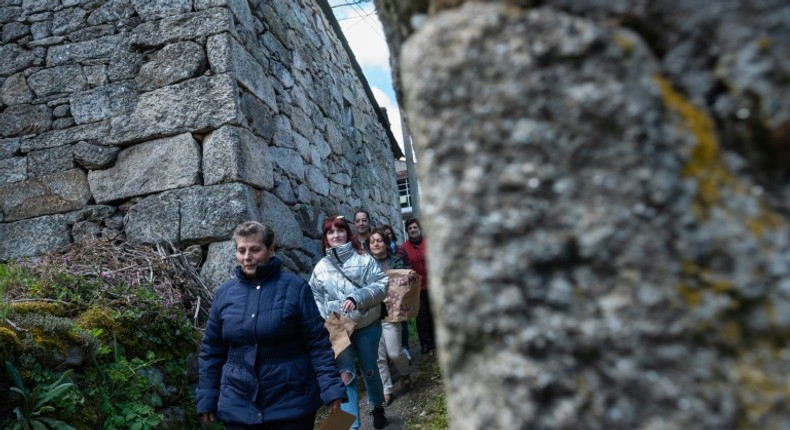 Women in the remote village of Loureiro in northwest Spain have embraced an ever-growing feminist movement