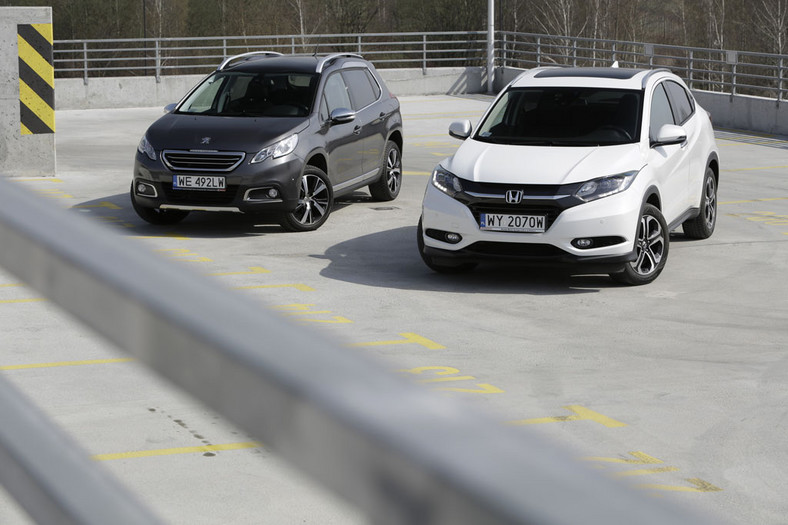 Honda HR-V kontra Peugeot 2008 - praktyczne i stylowe miejskie crossovery