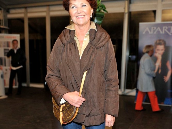 Jolanta Kwaśniewska z torebeczką Louis Vuitton