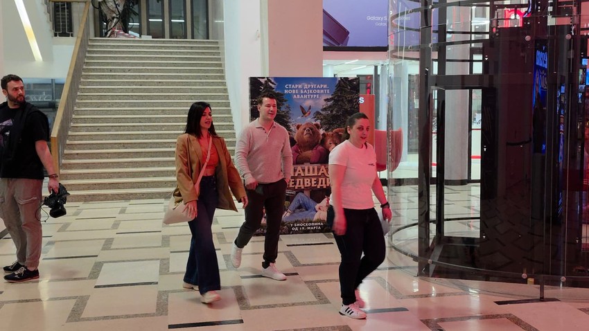 Tanja Savić i Muki na koncertu Snežane Đurišić