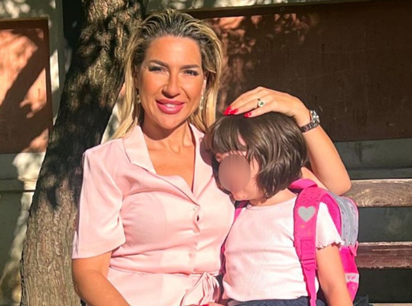 Jovana Jeremić sa ćerkom