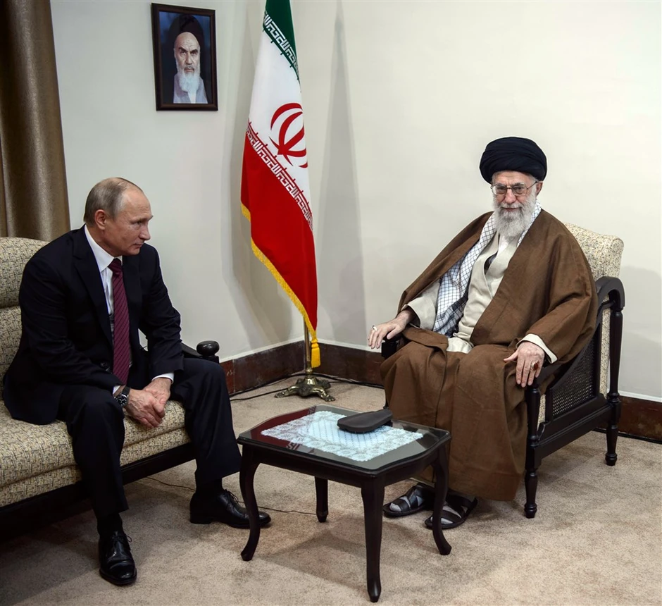 Vladimir Putin i ajatolah Ali Hamnei u Teheranu u novembru 2017.