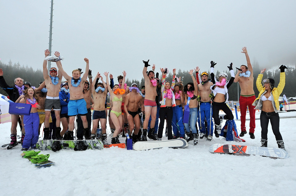 Słowacja - Bikini Ski 2013 w Jasnej pod Chopokiem