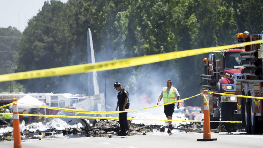 C-130 Hercules crashes near the Savannah International Airport.