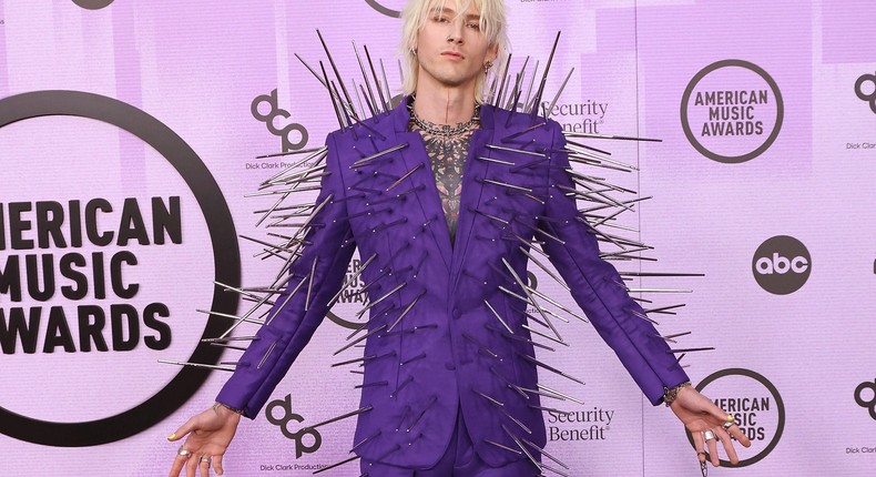 Machine Gun Kelly attends the 2022 American Music Awards on November 20.Taylor Hill/FilmMagic via Getty Images