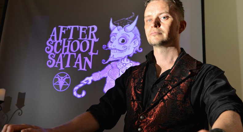 Lucien Greaves, the co-founder of The Satanic Temple.Josh Reynolds for The Washington Post via Getty Images