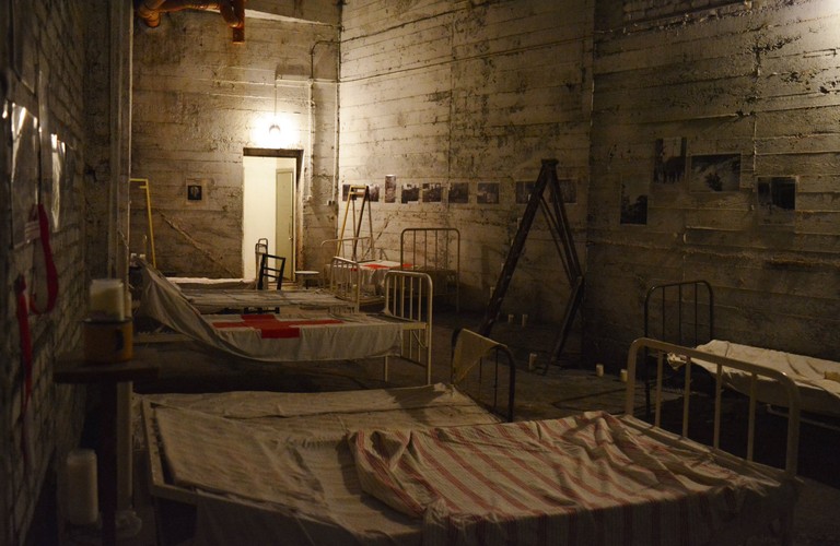 Powstańczy szpital polowy w Warszawie