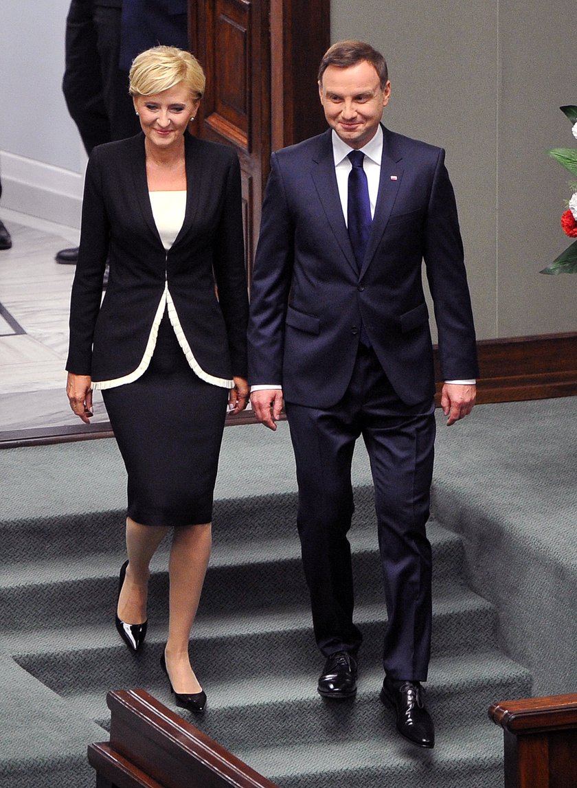 Agata i Andrzej Dudowie