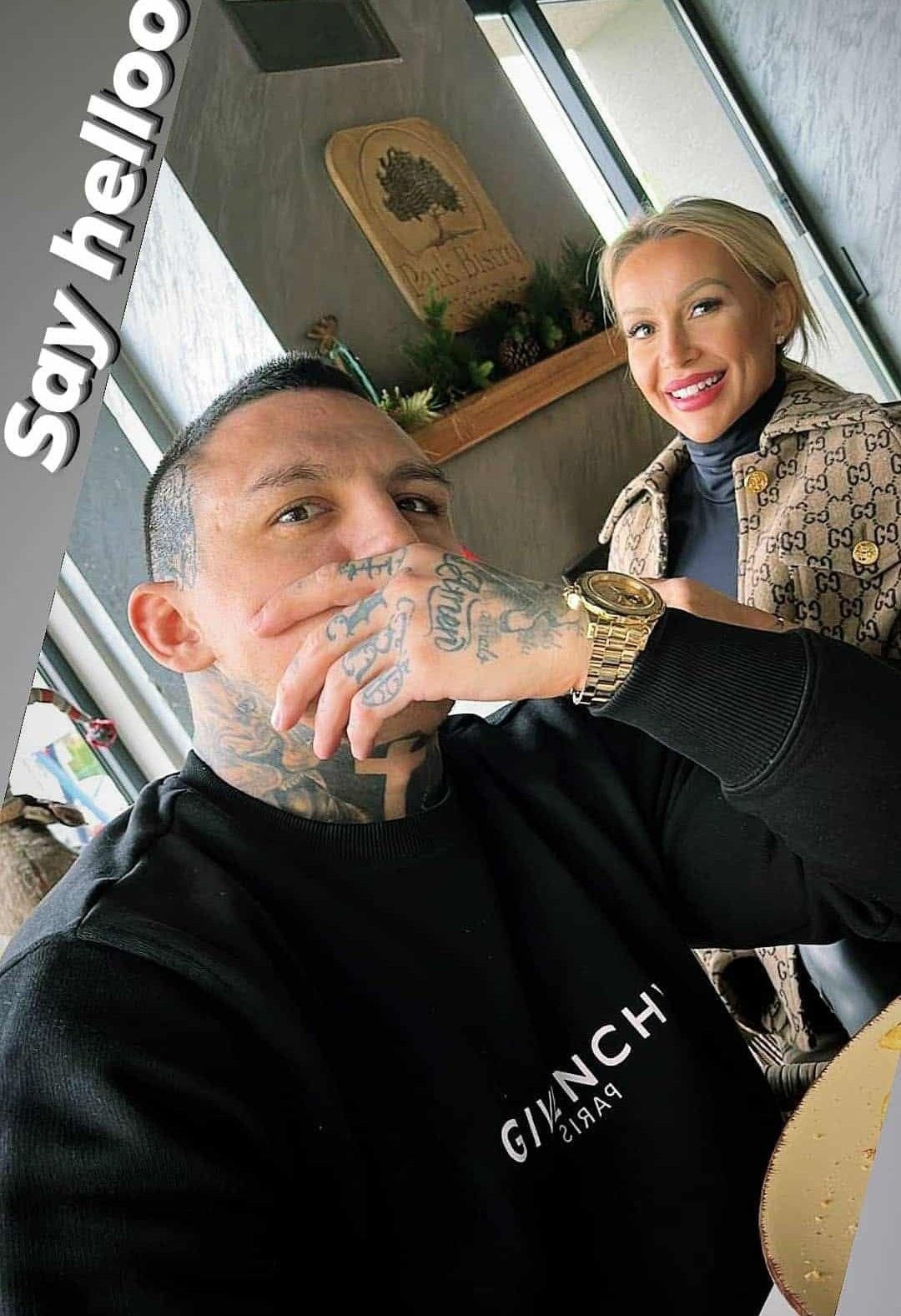 Gábor Boráros s expartnerkou Monikou Jákliovou. 