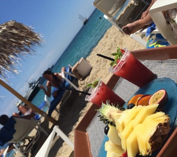 Sara Boruc na wakacjach