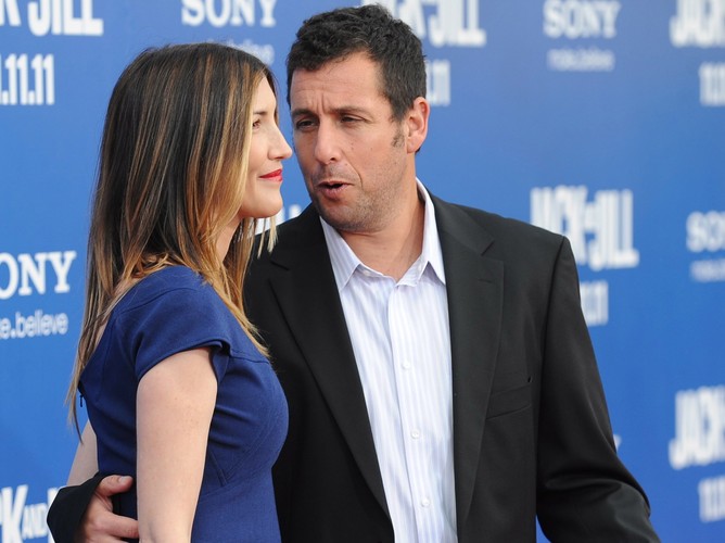 Adam Sandler i jego żona Jackie