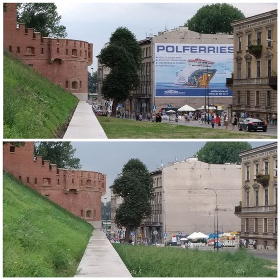 Uchwała krajobrazowa w Krakowie. Zniknęło 800 reklam, nałożono 70 kar!