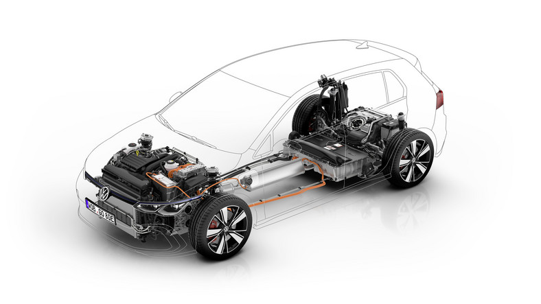 Volkswagen Golf GTE: akumulator trakcyjny hybrydy plug-in ma aż 13kWh pojemności