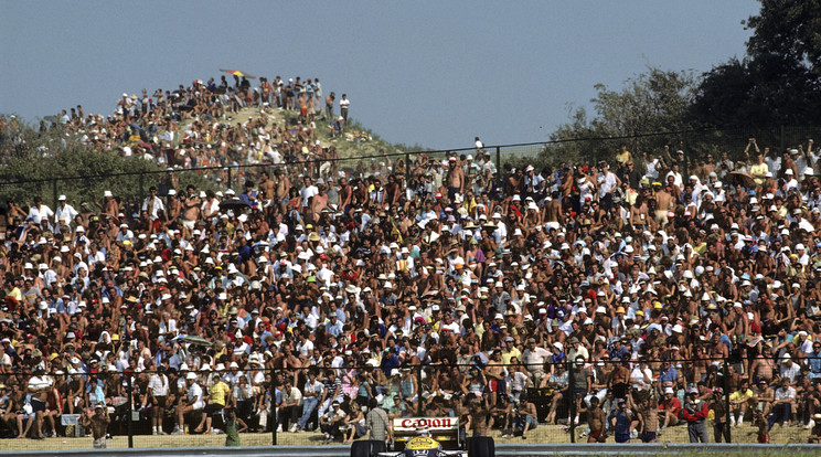 1986. augusztus 10-én rendezték az első Forma–1-es Magyar Nagydíjat /Fotó: Getty Images