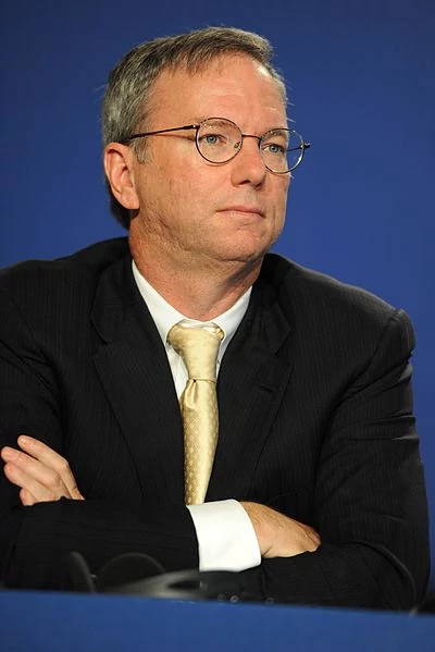 Eric Schmidt. Guillaume Paumier | Wikimedia Commons.