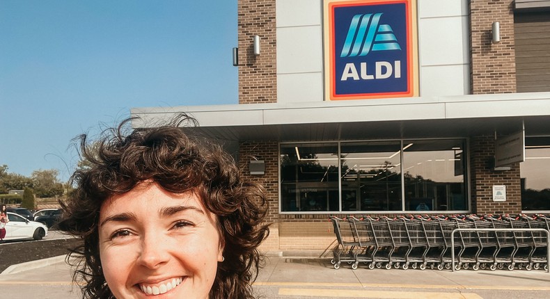 Aldi is my favorite place to shop for groceries. Meredith Schneider