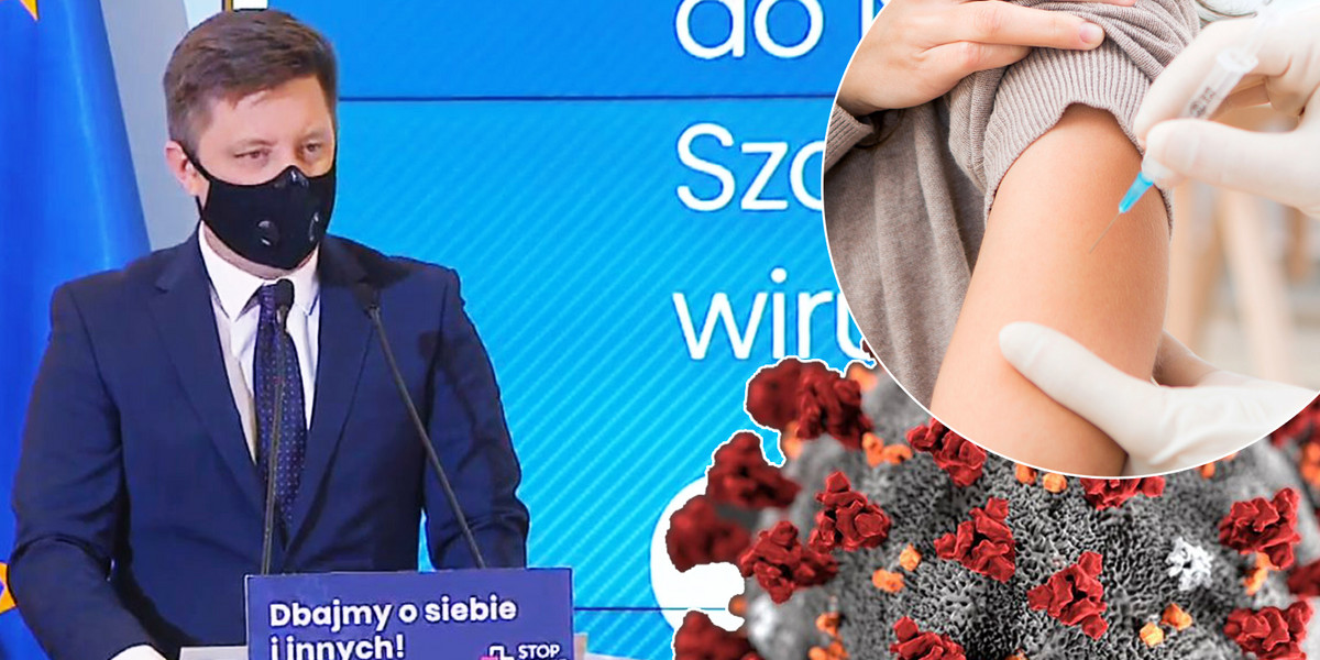 Szef KPRM Michał Dworczyk zdradził, jak będą wyglądać szczepienia na COVID-19 w Polsce