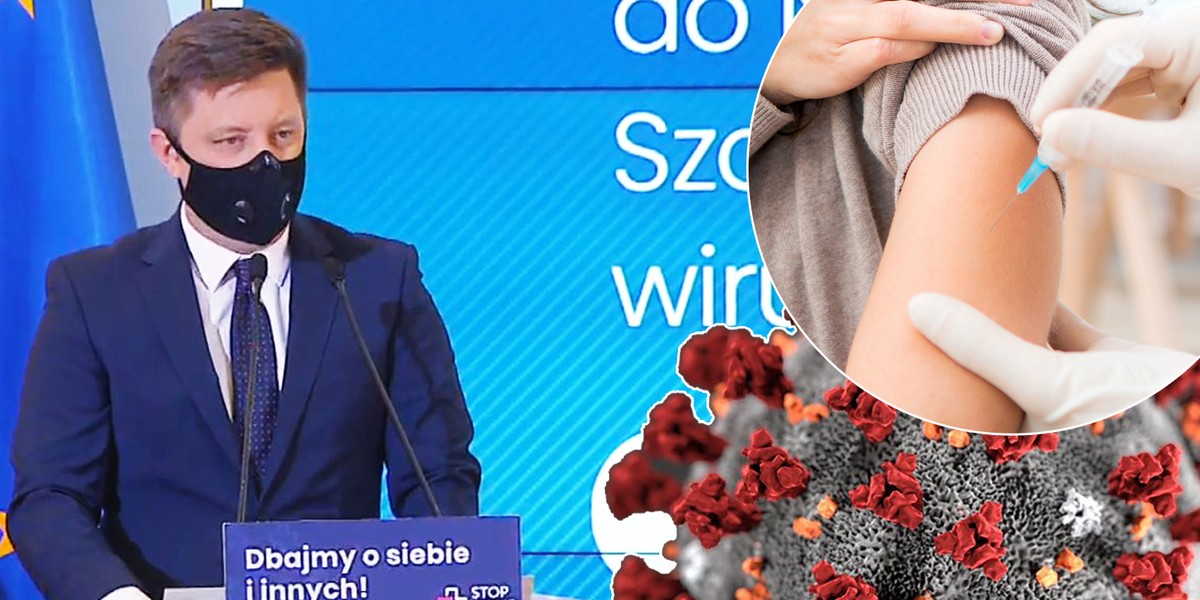 Szef KPRM Michał Dworczyk zdradził, jak będą wyglądać szczepienia na COVID-19 w Polsce