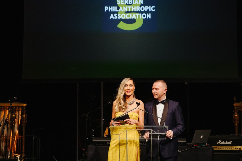 Voditelji večeri Jelena Gavrilović i Đorđe Petković bili su na visini zadatka