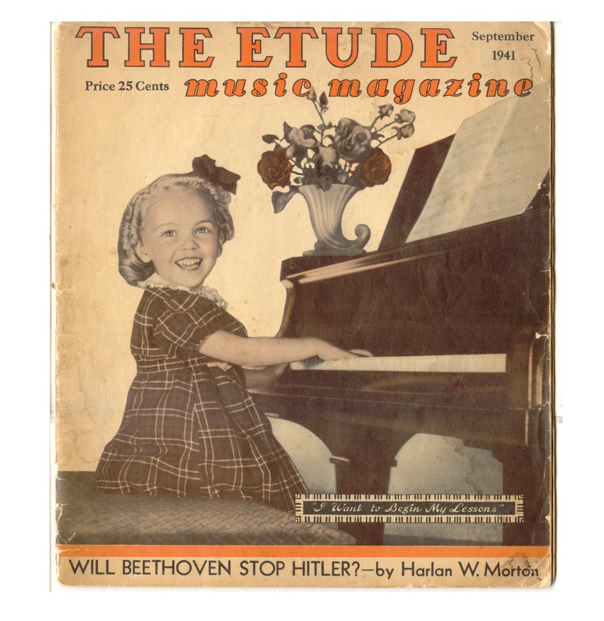 Harlan V. Morton, "Da li će Betoven zaustaviti Hitlera?", naslovnica "Etide", septembar 1941.