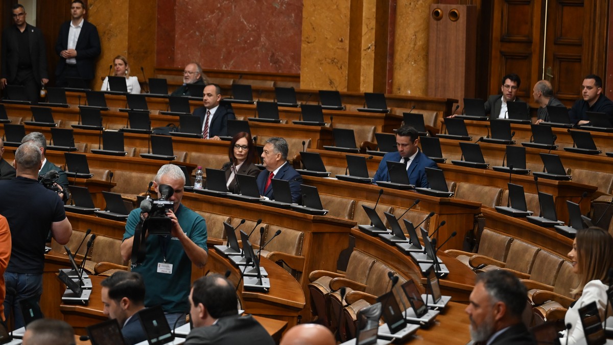 Skupština Srbije, sednica  prolećnog zasedanja