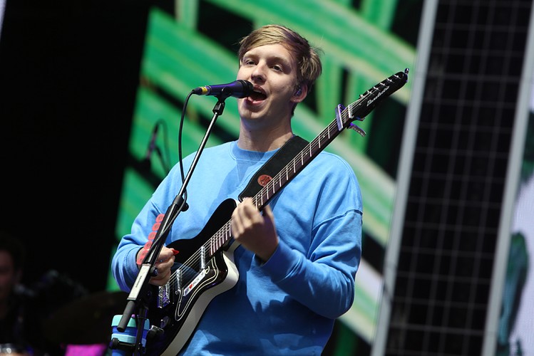 Geogre Ezra na festiwalu Open'er 2017. 01.07.2017.