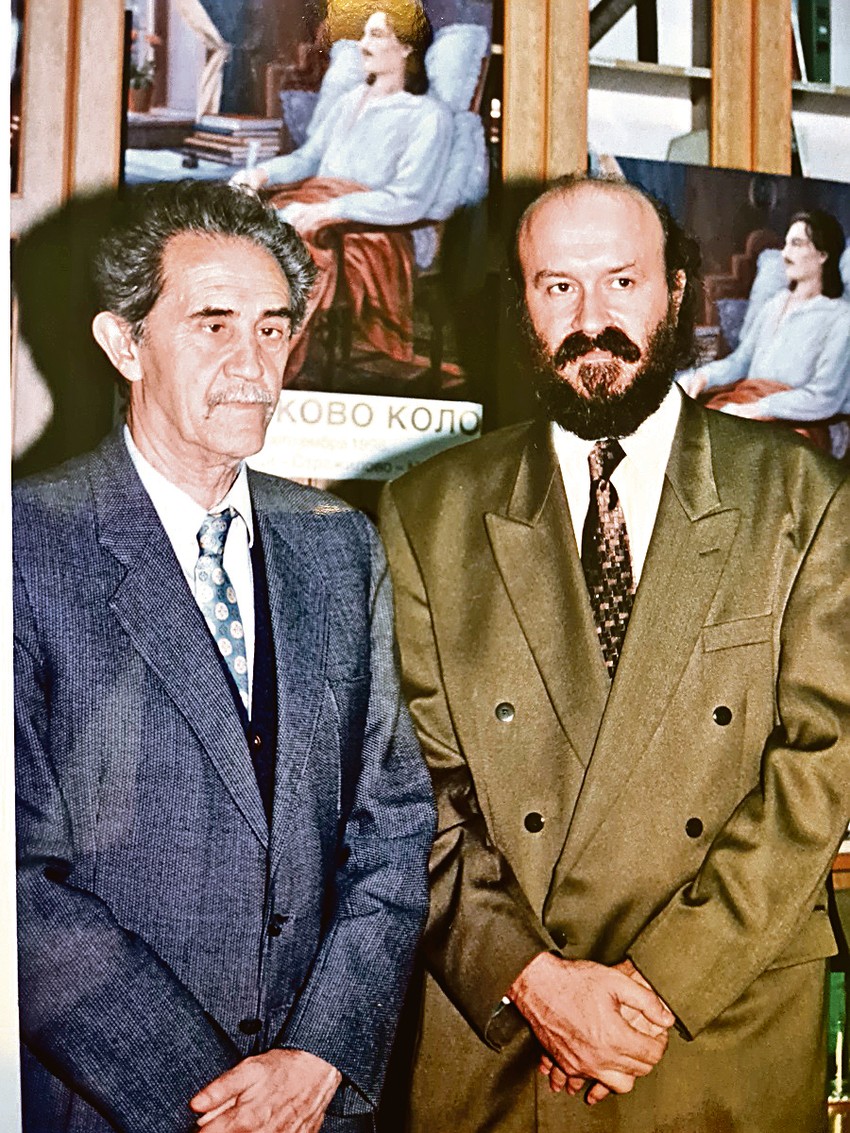 Pavle Popovic i Nenad Grujicic na 25 Brankovom kolu, 1996