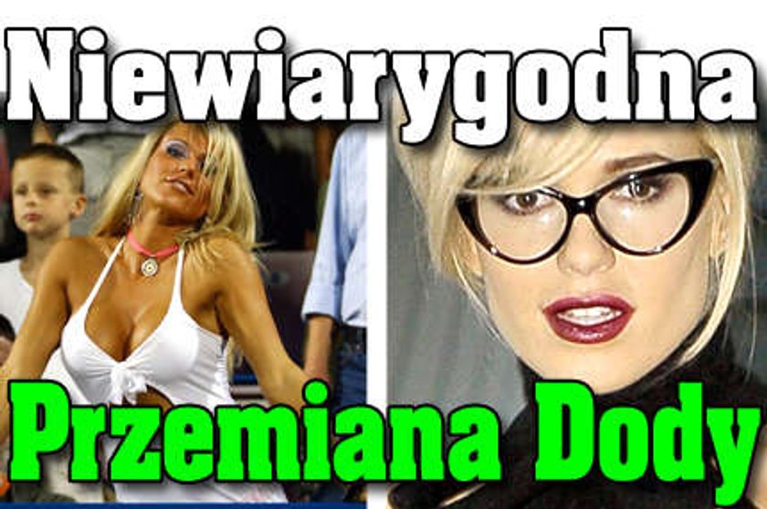 Niewiarygodna przemiana Dody