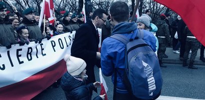 Wzruszające sceny podczas Marszu Niepodległości. Padły tam takie słowa!