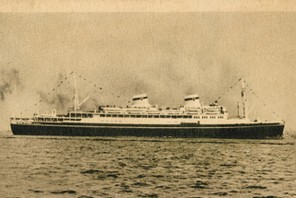 Okret transatlantycki M/S Batory.