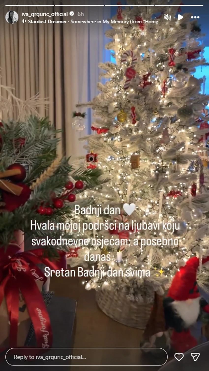 Pobednica rijalitija pokazala kako danas slavi Božić, posebna poruka je raznežila: Osećam ljubav