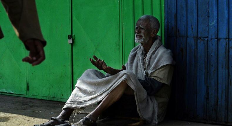 Begging could soon be banned in Addis Ababa, according to laws under discussion