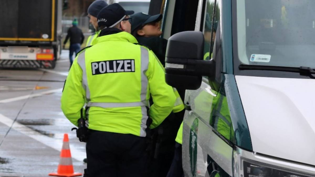 Kontrola ITD i niemieckiej policji